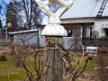 Statyerna i trädgården