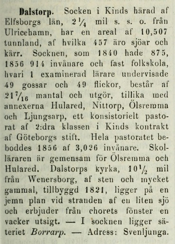 HISTORISKT-GEOGRAFISKT och STATISTISKT LEXIKON band 2